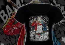 Футболка с Харли Квинн Футболка с Харли Квинн