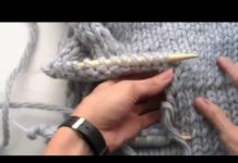 Трикотажный шов спицами видео