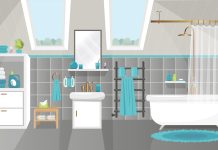 Выбор полки для ванной комнаты